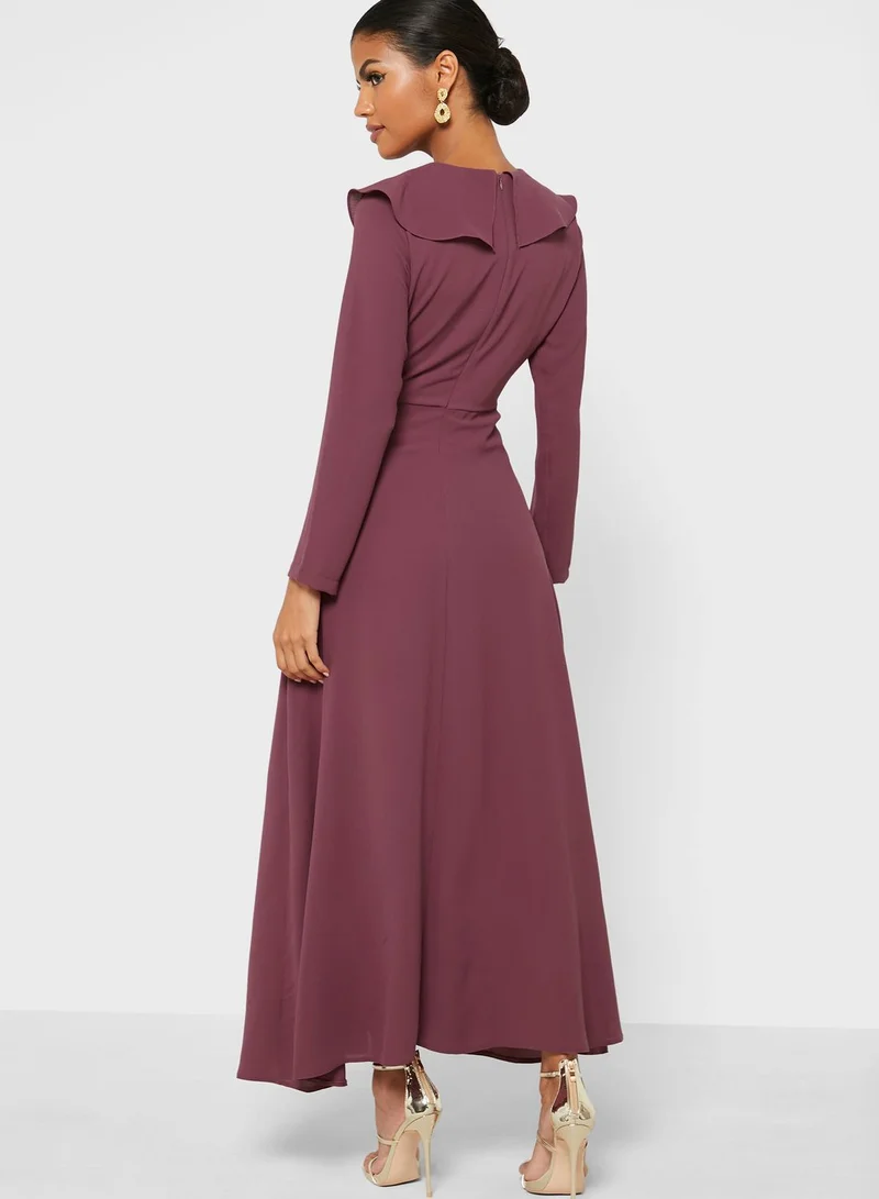 خزانة Ruffle Detail Dress