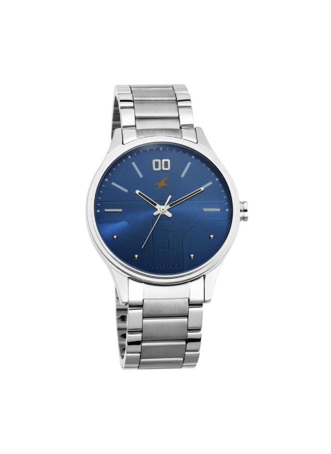 fastrack Fastrack Men's Quartz Watch with Analog Display and Stainless Steel Bracelet 3247SM01  - Image 2