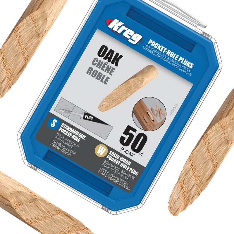 Kreg سدادات جيب خشب صلب من كريغ - بلوط - Image 2