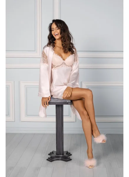 pierre cardin 6955 Women's Satin Six Dowry Set - İnci