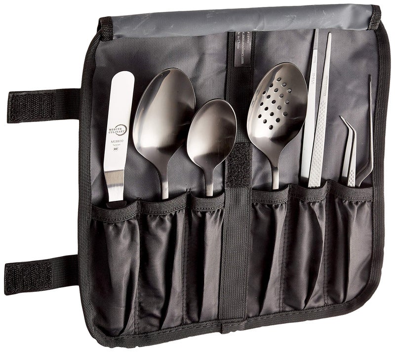 مجموعة تقديم مكونة من 8 قطع من ميرسر - أسود غير لامع