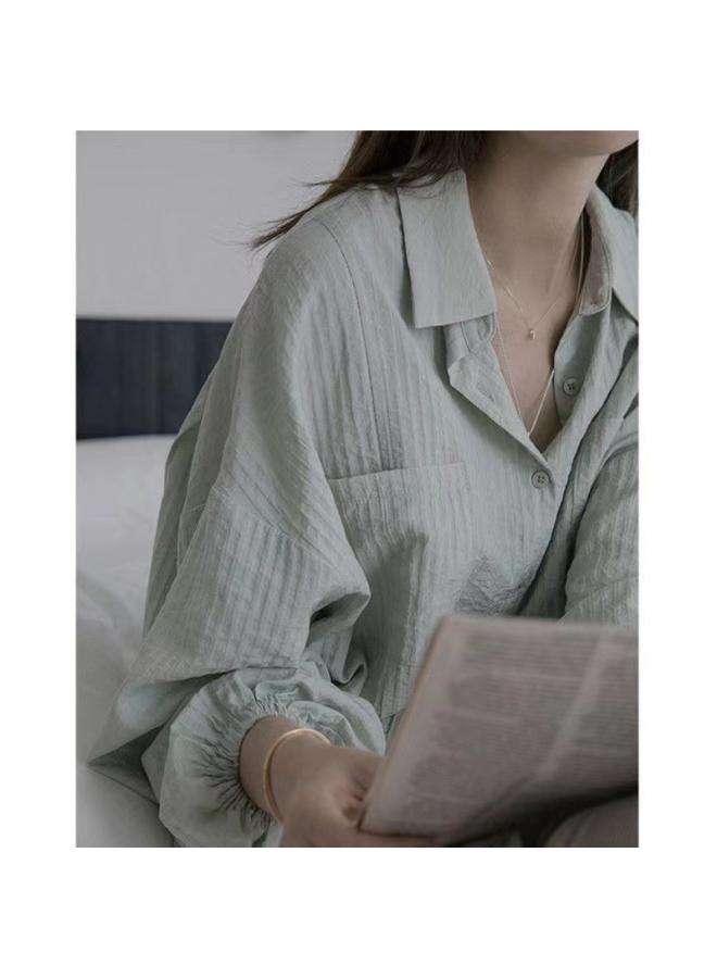 Song Feng Ya Summer New Korean Style Loose Outdoor Sun Protection Clothing W En's Cardigan All-match Shirt Jacket - Image 3
