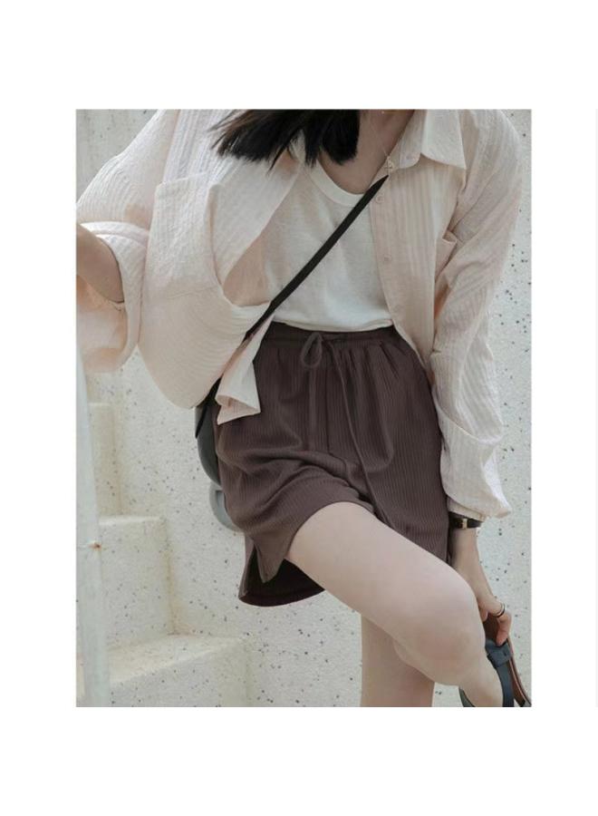 Song Feng Ya Summer New Korean Style Loose Outdoor Sun Protection Clothing W En's Cardigan All-match Shirt Jacket - Image 4