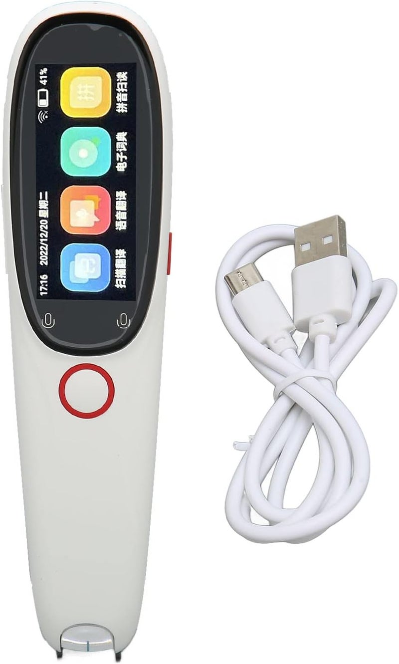 كلاراكو جهاز ترجمة الماسح الضوئي، قلم ترجمة ذكي فائق السرعة بشاشة تعمل باللمس 3.0 بوصة، يدعم 134 لغة، جهاز ترجمة صوتية محمول مزود بشبكة واي فاي للسفر - Image 5