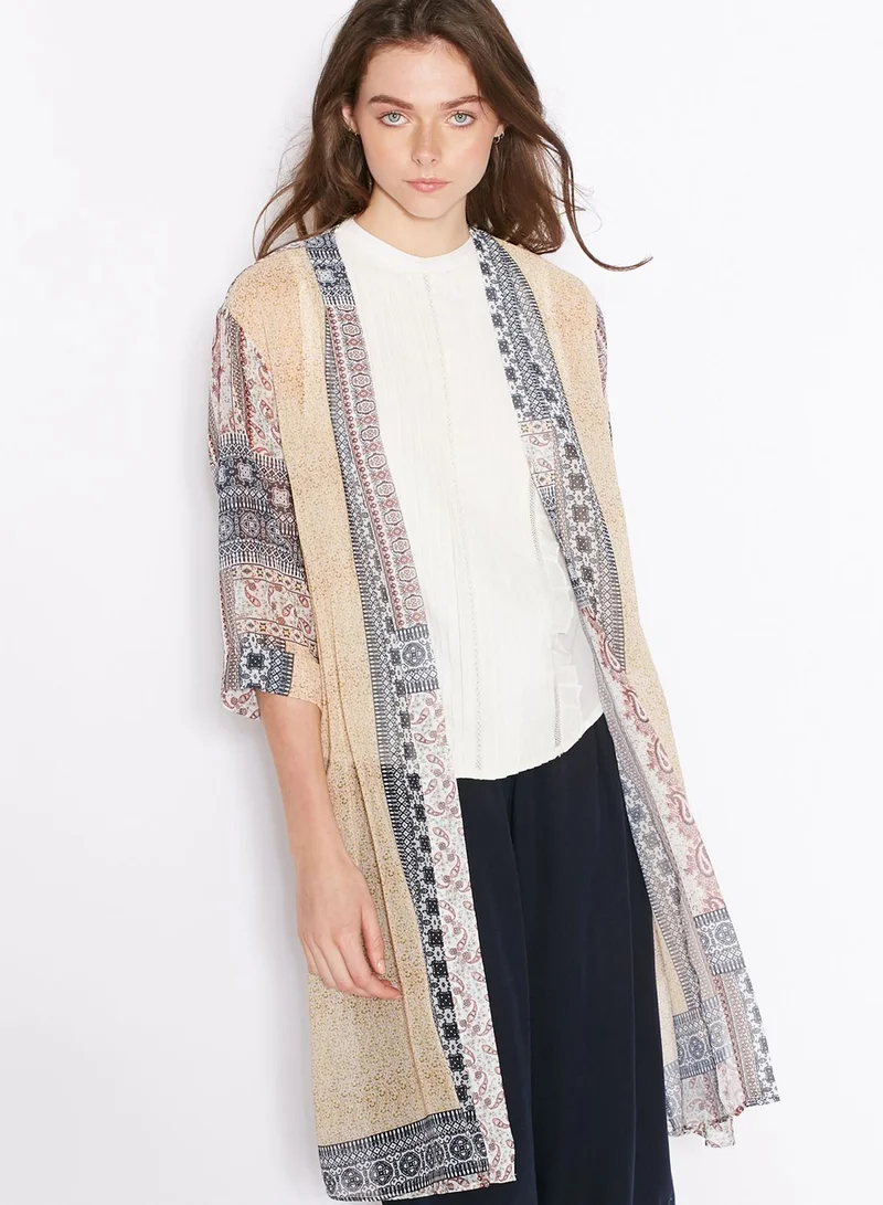 MANGO Printed Kimono