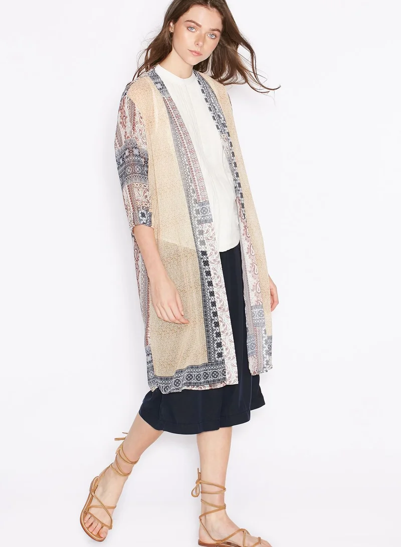 MANGO Printed Kimono