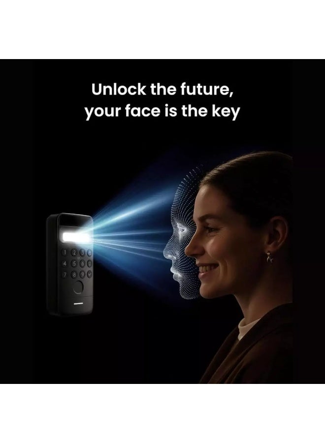 SwitchBot Keypad Vision Smart Lock | Facial Recognition + Fingerprint + Password | IP65 Waterproof - Image 4