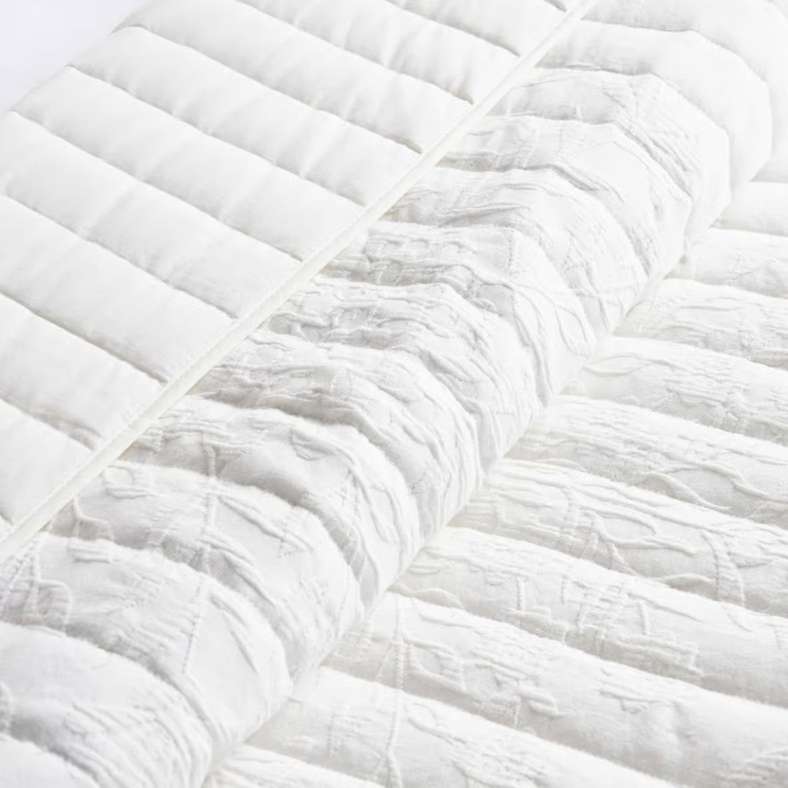 Pan Home طقم غطاء سرير مكون من 3 قطع من القطن - عاج ساطع - Image 3