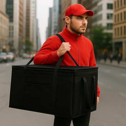 musbus Additional Bottom Plate XXXL Insulated Food Delivery Bag Cooler Bags heavy duty Catering Therma for doordash Keep Food Warm - Image 5