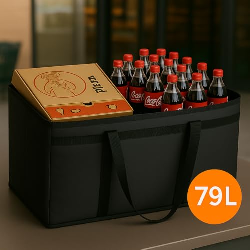musbus Additional Bottom Plate XXXL Insulated Food Delivery Bag Cooler Bags heavy duty Catering Therma for doordash Keep Food Warm - Image 4
