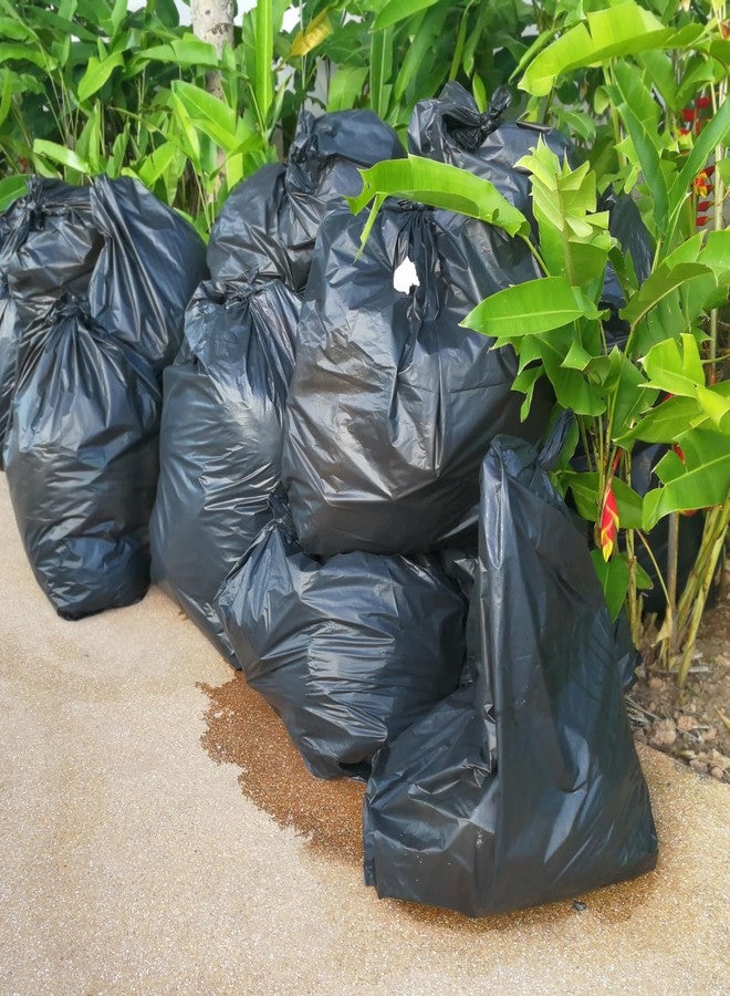 Singhal 120 Micron 18x22 Inch Garbage Bags Pack of 10 Medium Size | Plastic Dustbin Bags | Trash Bags For Kitchen, Office, Warehouse, Restaurant and 5 Star Hotel, Black Trash Bags - Image 5