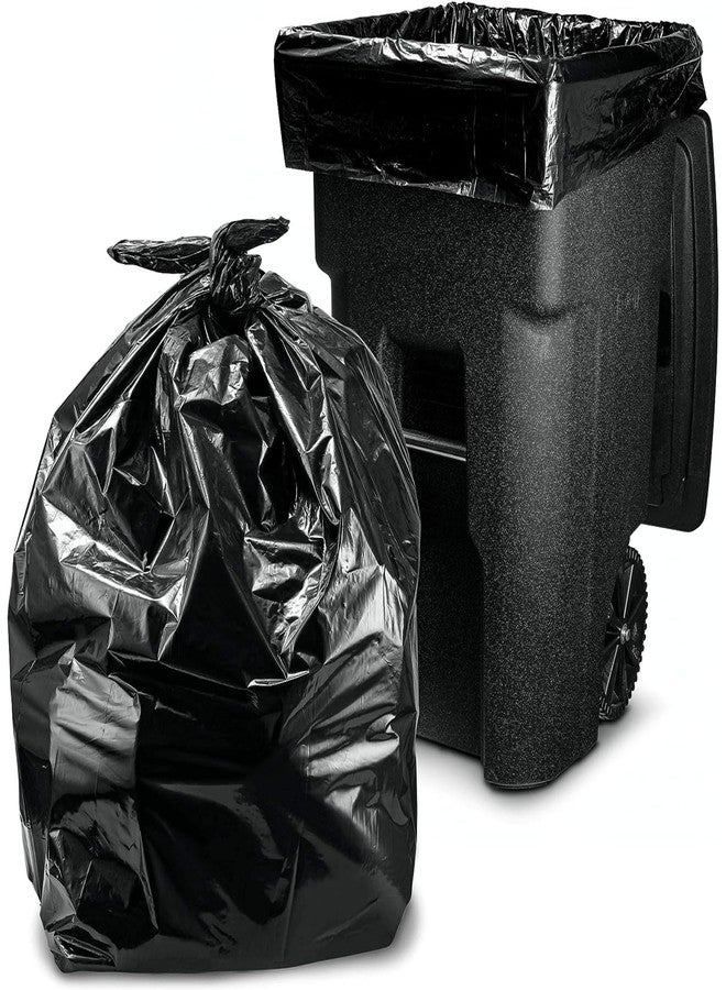 Singhal 120 Micron 18x22 Inch Garbage Bags Pack of 10 Medium Size | Plastic Dustbin Bags | Trash Bags For Kitchen, Office, Warehouse, Restaurant and 5 Star Hotel, Black Trash Bags - Image 2