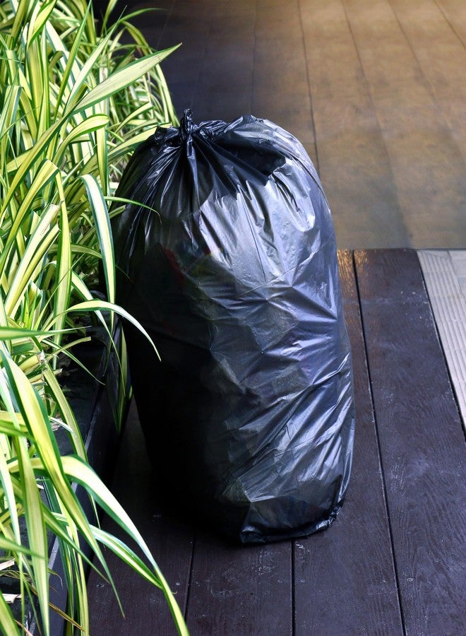 Singhal 120 Micron 18x22 Inch Garbage Bags Pack of 10 Medium Size | Plastic Dustbin Bags | Trash Bags For Kitchen, Office, Warehouse, Restaurant and 5 Star Hotel, Black Trash Bags - Image 4