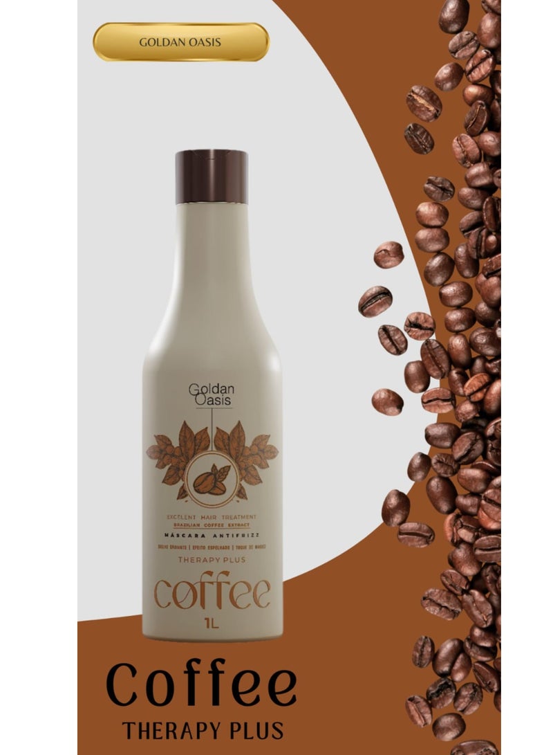 Golden Oasis Brazilian Therapy Plus Protein with Coffee 1000ml - Image 2