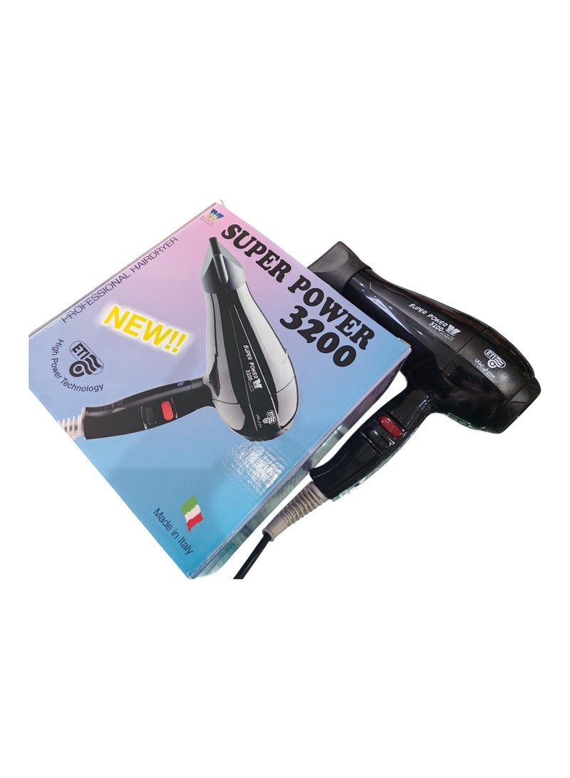 ETI Super Power 3200 Professional Hairdryer – Made in Italy - Image 3