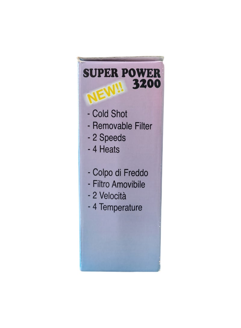 ETI Super Power 3200 Professional Hairdryer – Made in Italy - Image 5