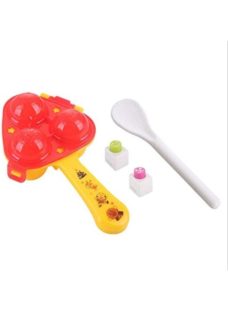 SYOSI Upgraded Rice Ball Mold and Shaker, Onigiri Maker Molds for Kids and Adults, DIY Mini Sushi Mold for Easy Rice Shaping, Durable Food-Safe Material, Ideal for Home Cooking and Parties - Image 1