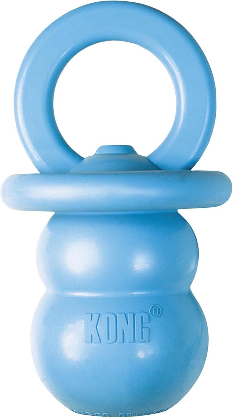 KONG Puppy Binkie Dog Toy - Medium Size, Assorted Colors for Chewing and Teething - Image 1