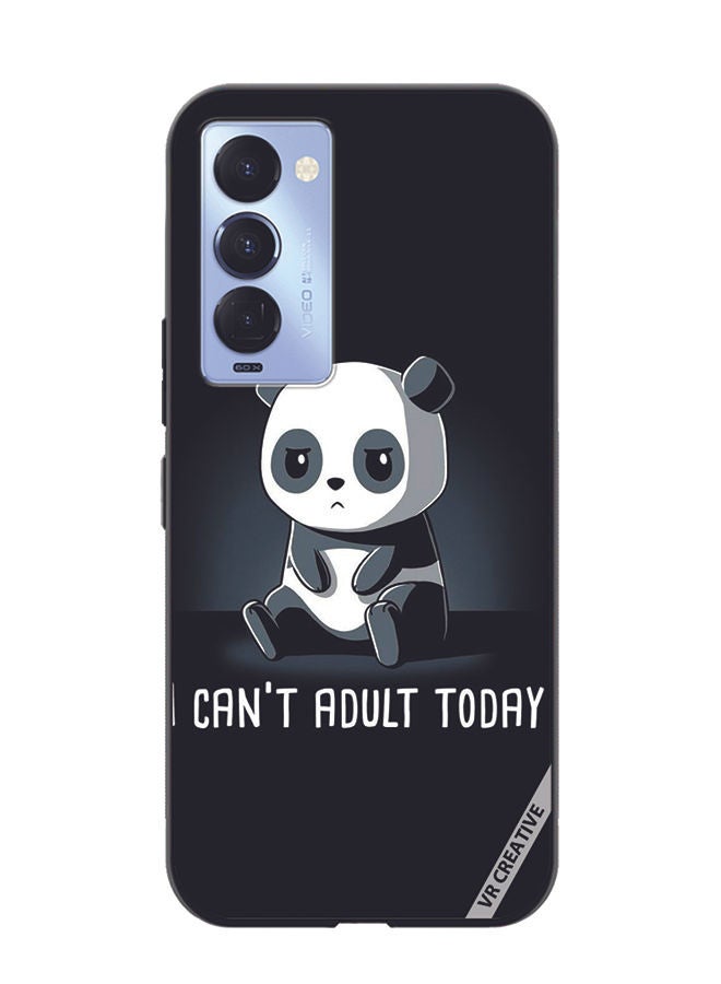 VR CREATIVE غطاء حماية لتكنو كامون 18/18 P تصميم لا أستطيع أن أكون بالغًا اليوم متعدد الألوان - Image 1