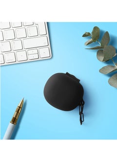 ماركة غير محددة حافظة من السيليكون متوافقة مع حافظة Anker Soundcore Life P3 وغطاء حماية لسماعات الرأس - أسود  - Image 2