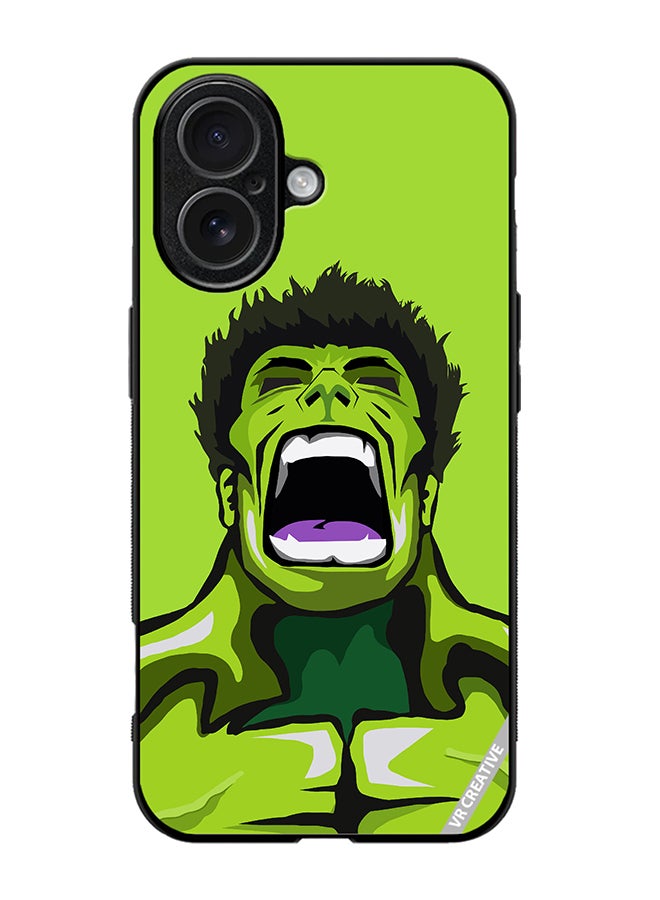 Protective Case Cover For Apple iPhone 17 Hulk Design Multicolour