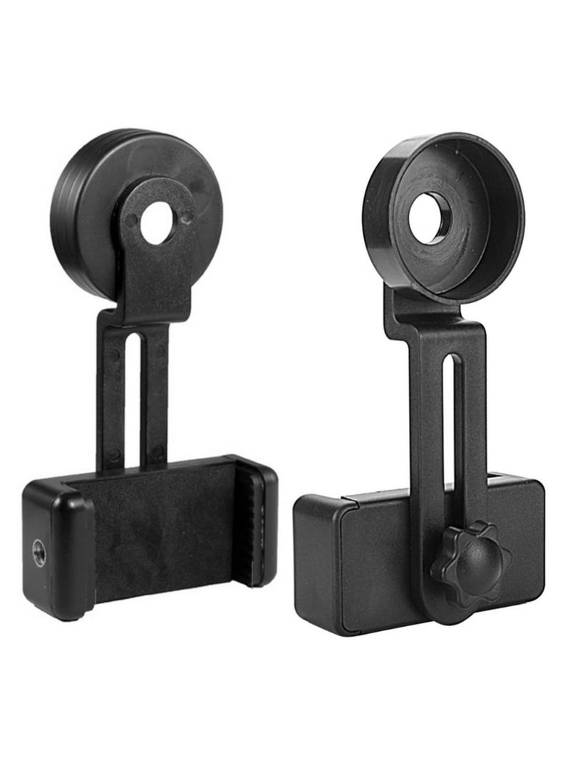 Universal Cell Phone Adapter Bracket Clip Mount with Soft Rubber Material for Binocular Monocular Spotting Scope Telescope Photography and Observation - Image 2