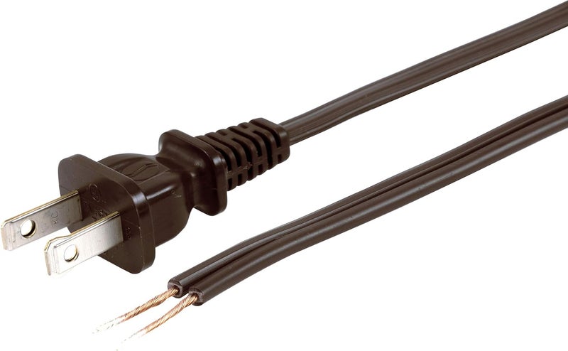 جي إي سلك مصباح Power ar 54616 بطول 8 أقدام، موصل مقولب مستقطب، ثنائي الأطراف، للإصلاح/الاستبدال الذاتي، معتمد من UL، بني اللون - Image 3