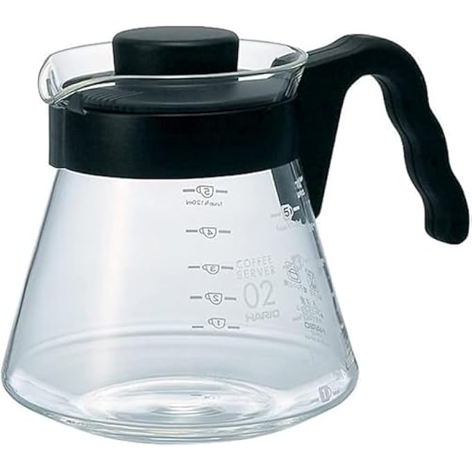 rayihni Glass Coffee Server For Drip Coffee Maker Standard Glass Coffee Carafe Coffee Pot With Lid Clear750Ml - Image 1