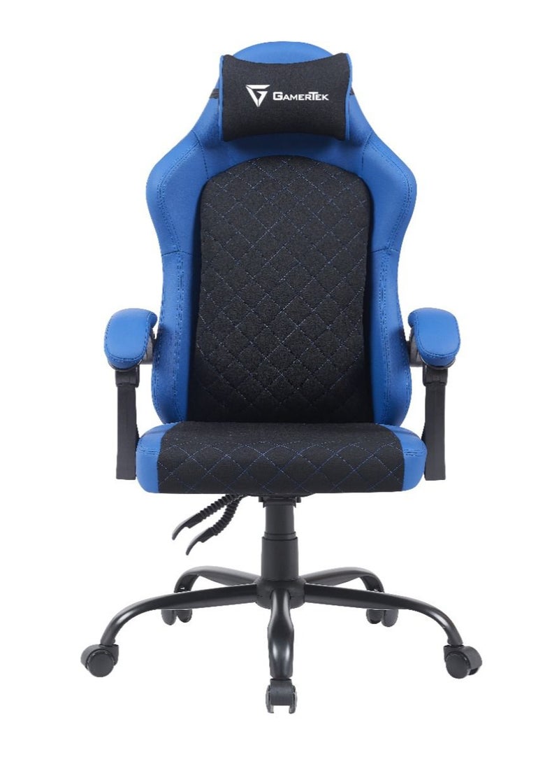GamerTek Vanguard Gaming Chair | Blue Edition | 75765 - Image 2
