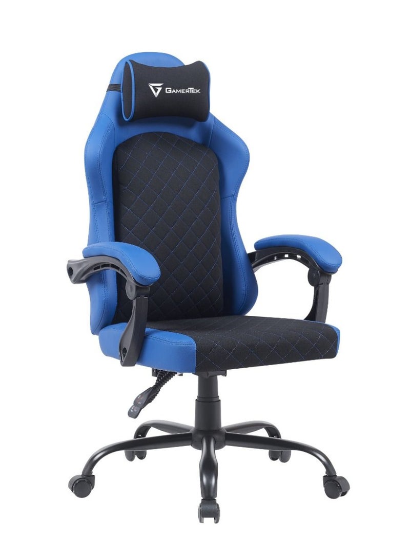 GamerTek Vanguard Gaming Chair | Blue Edition | 75765 - Image 1
