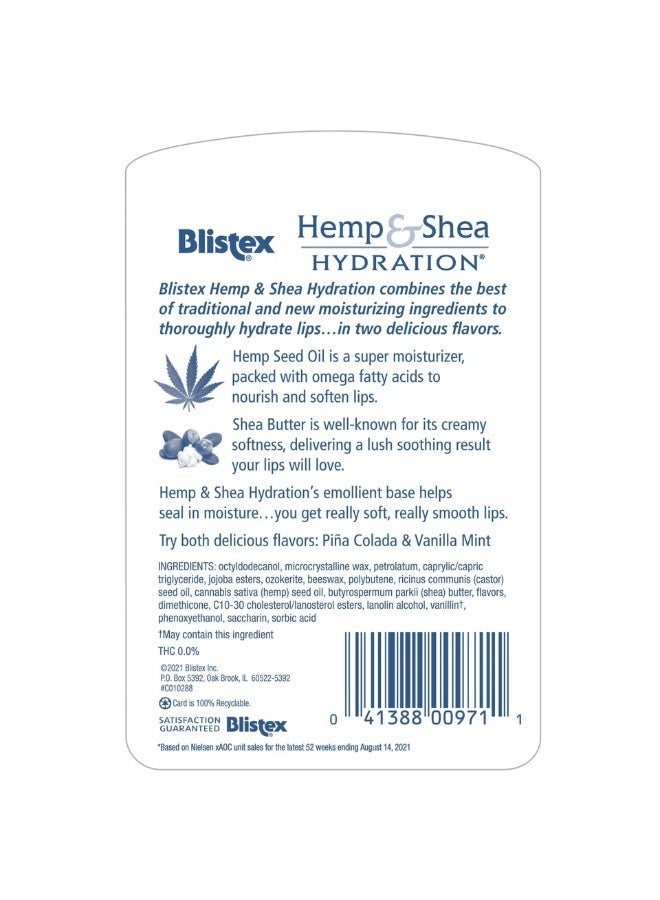 Blistex ترطيب القنب والشيا، 2 عدد - Image 5