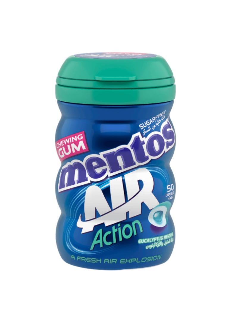 Mentos Air Action Eucalyptus Menthol Sugarfree Chewing Gum - Image 1