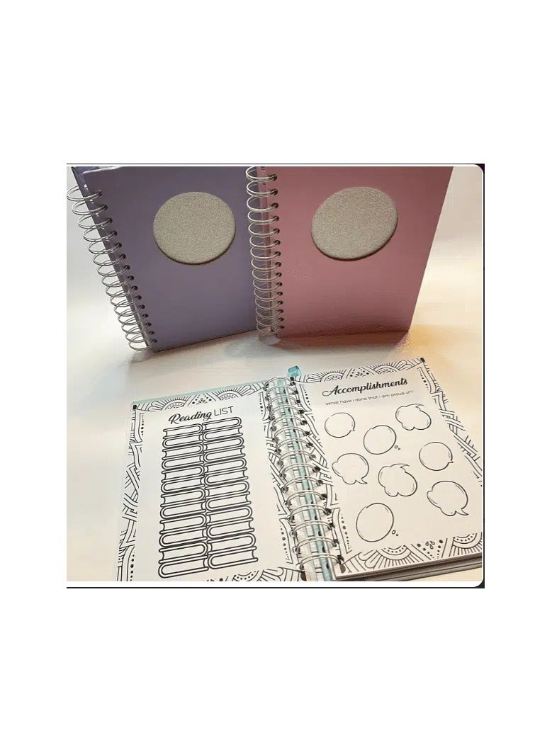 Heya Tria The kids journal book-purple - Image 3