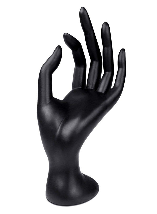 DSS Mannequin OK Hand Finger Jewellery Glove Ring Bracelet Display Stand Holder Mannequin (Black) - Image 3