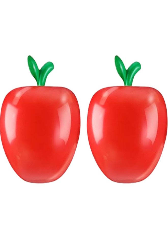 Totelux Inflatable Apple Back to School Decorations Large Red Apple Balloons for Classroom Garden Hanging Photo Prop Birthday Christmas Party Favor 2PCS - Image 1