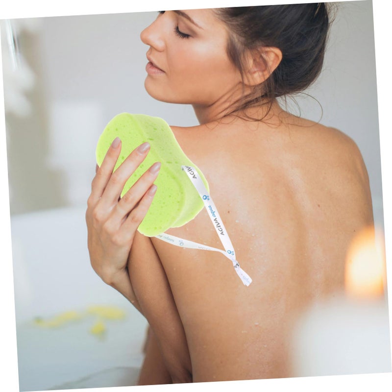 Exfoliating Bath Sponges 3 Pack Shower Ball Random Colors - Image 5