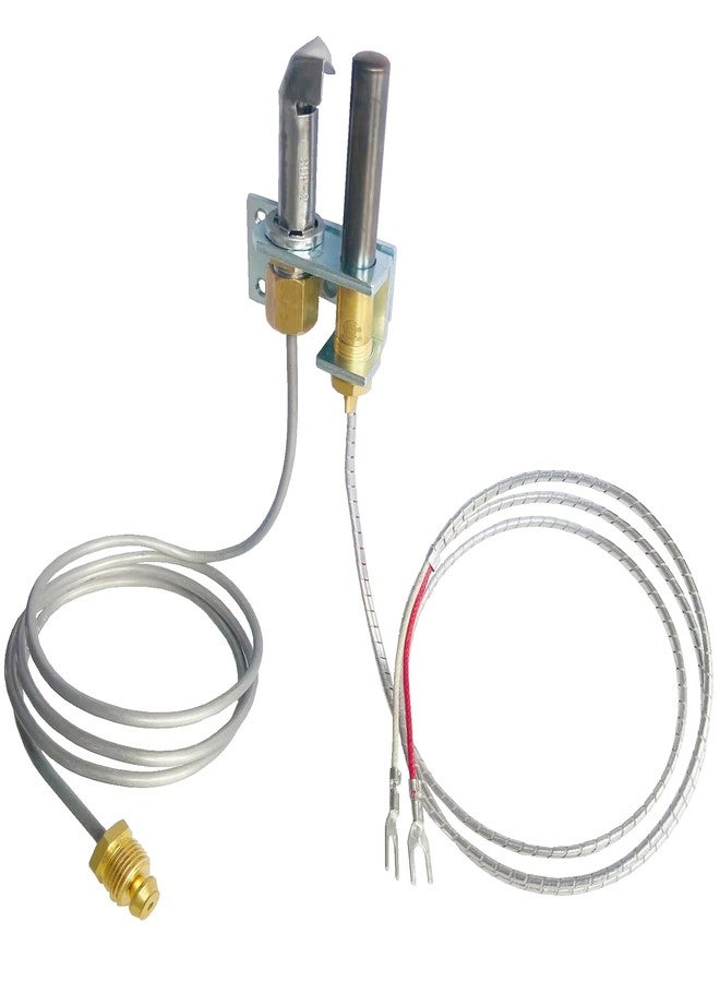 MCAMPAS بديل لمجموعة شعلة الإشعال بالمللي فولت من جراند كانيون، أسلاك بطول 36 بوصة، بديل مباشر من الشركة المصنعة الأصلية لنظام الموقد ذي اللهب المتغير بدون تهوية، آمن للاستخدام مع الغاز الطبيعي وغاز البترول المسال - Image 2