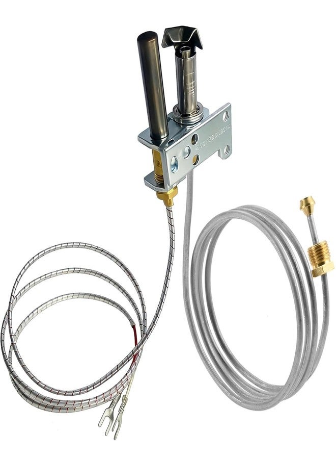MCAMPAS بديل لمجموعة شعلة الإشعال بالمللي فولت من جراند كانيون، أسلاك بطول 36 بوصة، بديل مباشر من الشركة المصنعة الأصلية لنظام الموقد ذي اللهب المتغير بدون تهوية، آمن للاستخدام مع الغاز الطبيعي وغاز البترول المسال - Image 1