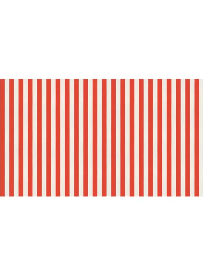 Meri Meri Red Striped Tablecloth