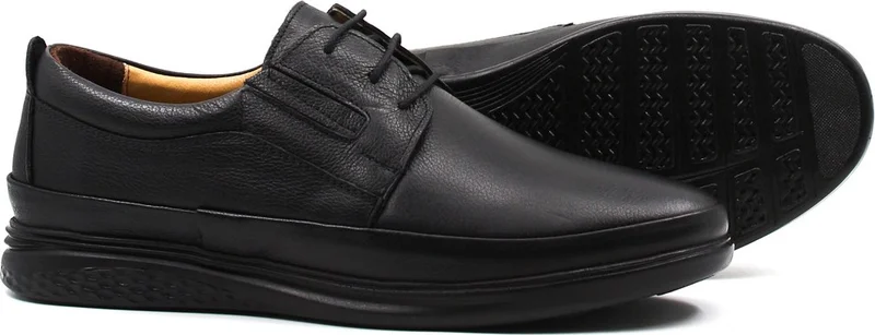 Fast Step Genuine Leather Inside Out King Size Men's Casual Daily Comfort Shoes 126mba479