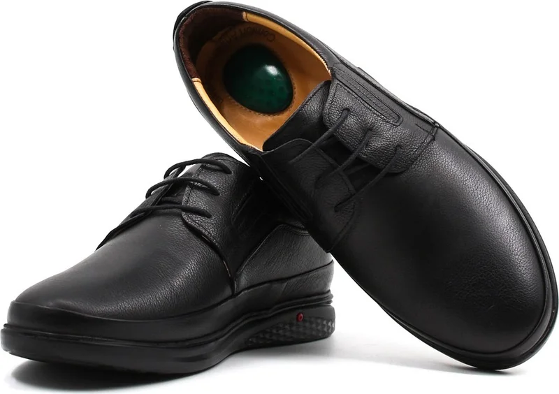 Fast Step Genuine Leather Inside Out King Size Men's Casual Daily Comfort Shoes 126mba479