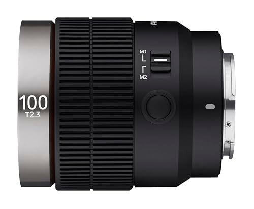 Samyang 100mm T23 Cine Auto Focus Telephoto Lens for Sony EFE Full Frame 8K Ready Unified Color Tone Compact Lightweight Custom Switch - Image 3