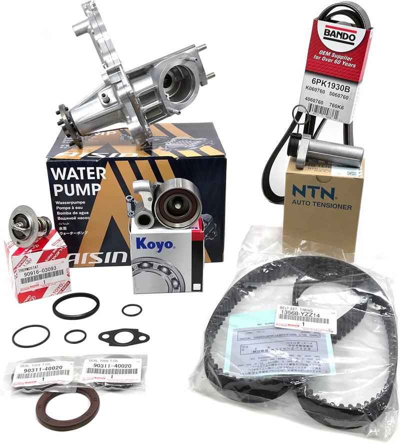 APSG Genuine/OEM Complete Timing Belt Kit with Water Pump, Seals, and Pulleys - Image 1