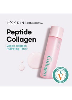 It's Skin Peptide Collagen Toner 5.07 Fl Oz | Moisturizing Toner With Organic Collagen Peptides | Hydrating Toner For Sensitive Skin | Organic Skin Care & Face Brightening Toner | K Beauty Toner  - Image 3