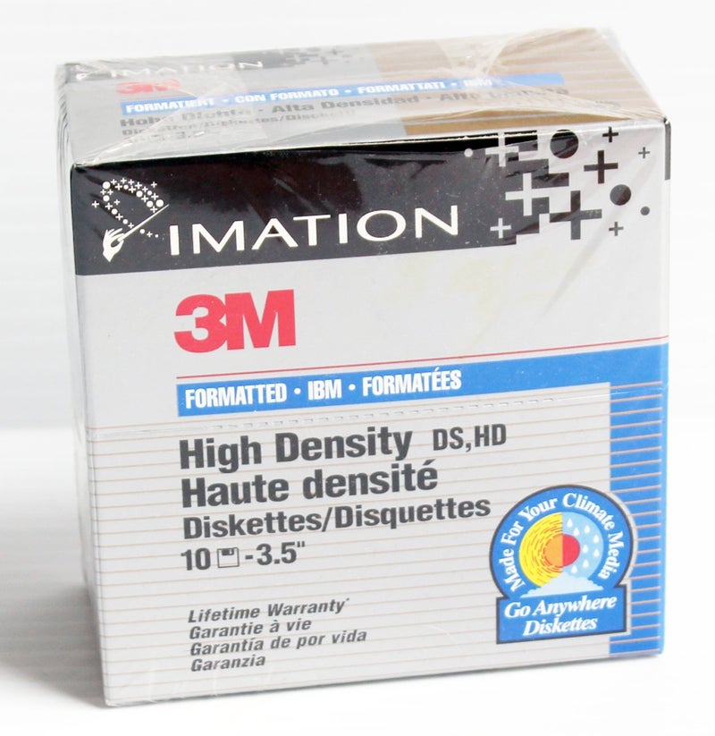 IMATION 3.5DS/HD PC 10/BX