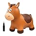 EVERICH TOY Inflatable Bouncy Animals Hopper and Horse for Toddlers Bouncy Animals for Toddlers Ride on Jumping Bounce Toys Birthday Gift for 18 Months 2 3 4 5 Year Old - Image 2