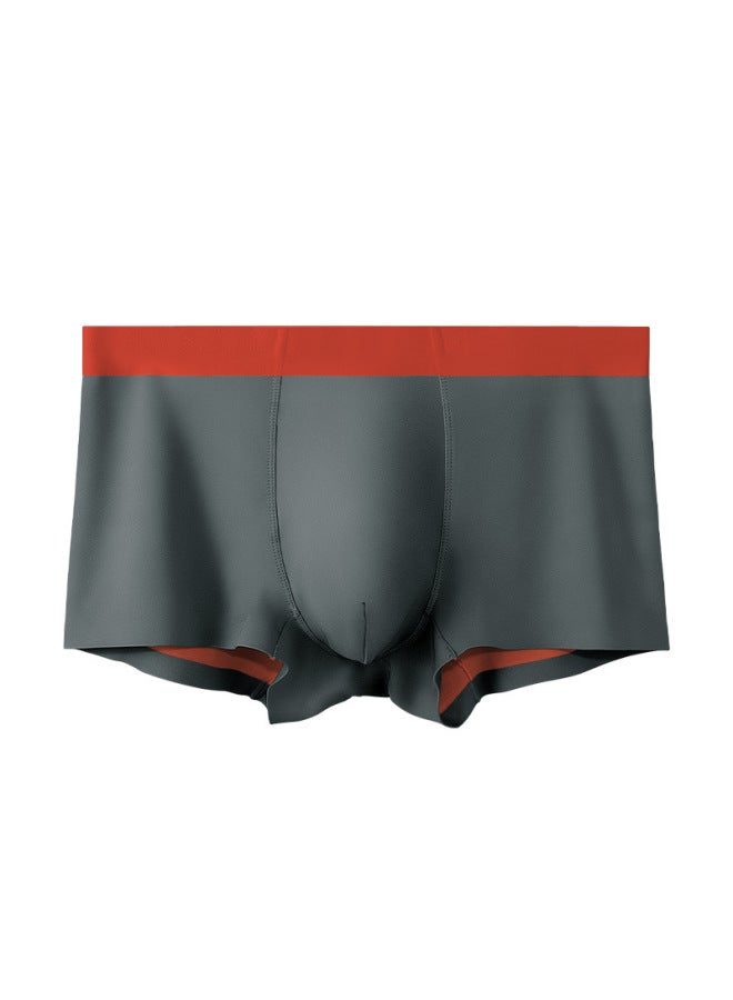 Austrian Element Men's Underwear, Men's 120-count Ice Silk Double-sided Seamless Boxer Briefs, Comfortable Boxer Briefs, Boys' Shorts And Underwear - Image 5