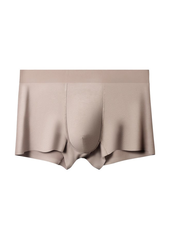 Austrian Element Men's Underwear, Men's 120-count Ice Silk Double-sided Seamless Boxer Briefs, Comfortable Boxer Briefs, Boys' Shorts And Underwear - Image 1