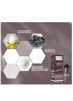 EELHOE One Step Eyebrow Stamp Shaping Kit Professional Eyebrow Powder Stamp Makeup with 10 Reusable Eyebrow Stencils 2 Eyebrow Pen Brushes Long-Lasting Buildable Eyebrow Makeup  - Image 4