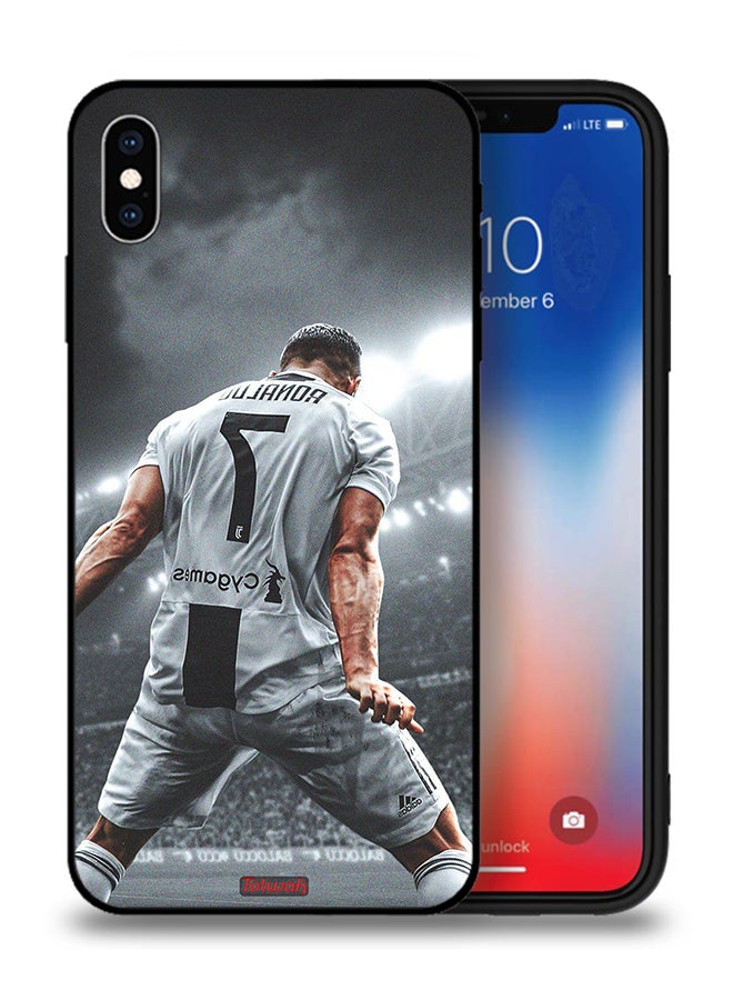 Tolwak Apple iPhone XS Max Protective Case Cristiano Ronaldo Celebration - Image 1
